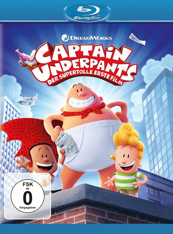 Captain Underpants - Der supertolle erste Film Blu-ray Disc