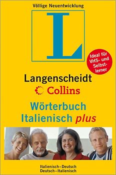 Langenscheidt Collins Wörterbuch Italienisch plus. Italienisch-Deutsch/Deutsch-Italienisch