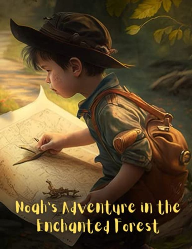 Noah Adventure in the Enchanted Forest: Discover the Wonders of Friendship and Magic with Noah, children aged 6-10 years old.