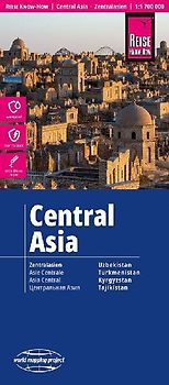 Reise Know-How Landkarte Zentralasien / Central Asia (1:1.700.000)