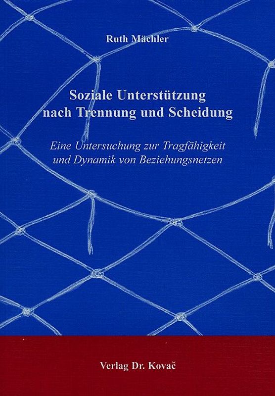 Soziale Unterstützung nach Trennung und Scheidung