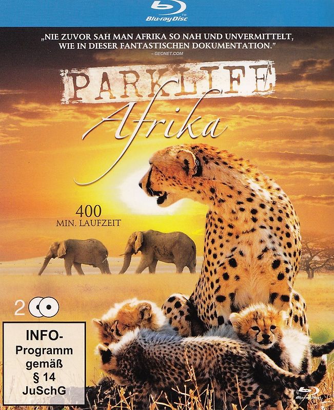 Parklife Afrika [2 Discs] Blu-ray Disc