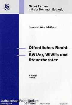 Öffentliches Recht für BWL'er, WiWis & Steuerberater
