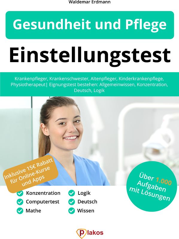 Einstellungstest Gesundheit und Pflege