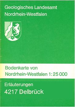 Bodenkarten von Nordrhein-Westfalen 1:25000 / Delbrück