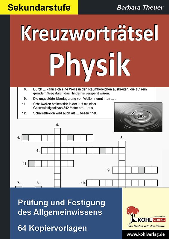 Kreuzworträtsel Physik