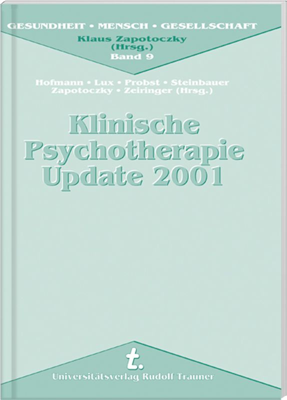 Klinische Psychotherapie Update 2001