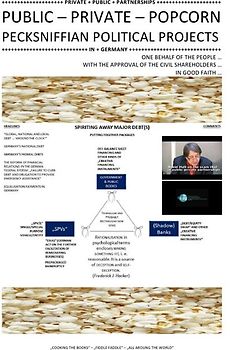 + PRIVATE + PUBLIC + PARTNERSHIPS + PUBLIC – PRIVATE – POPCORN + PECKSNIFFIAN POLITICAL PROJECTS