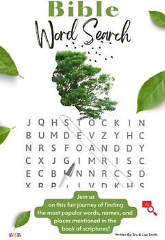 Bible Word Search Puzzle Book, Big Print With 3 Levels of Difficulty and Challenges at the End