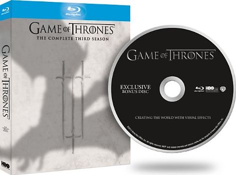 Game of Thrones - Season 3 (Includes Bonus Disc 'Creating The World With Visual Effects) [UK Import] Blu-ray Disc