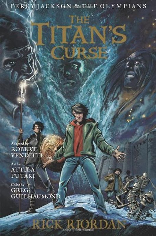 Percy Jackson and the Olympians The Titan's Curse: The Graphic Novel (Percy Jackson & the Olympians) - Riordan, Rick