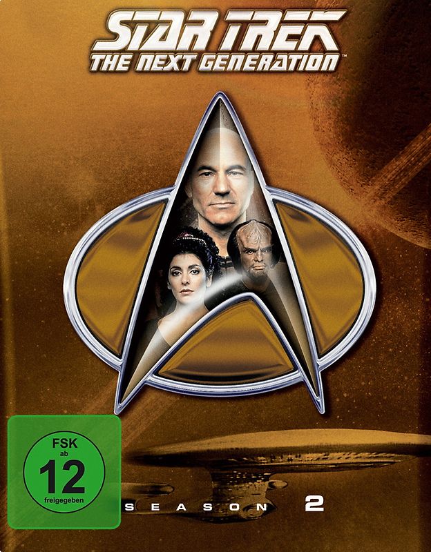 Star Trek: The Next Generation - Season 2 [5 Discs, Steelbook inkl. PIN] Blu-ray Disc