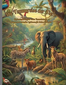 Die Traumreise der Tiere: Ein buntes Abenteuer voller Freundschaft, Träume und wertvoller Lektionen für kleine Entdecker