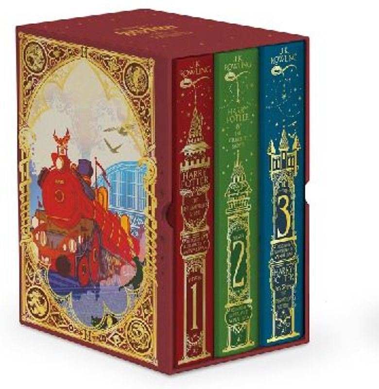 Harry Potter 1-3 Box Set: MinaLima Edition