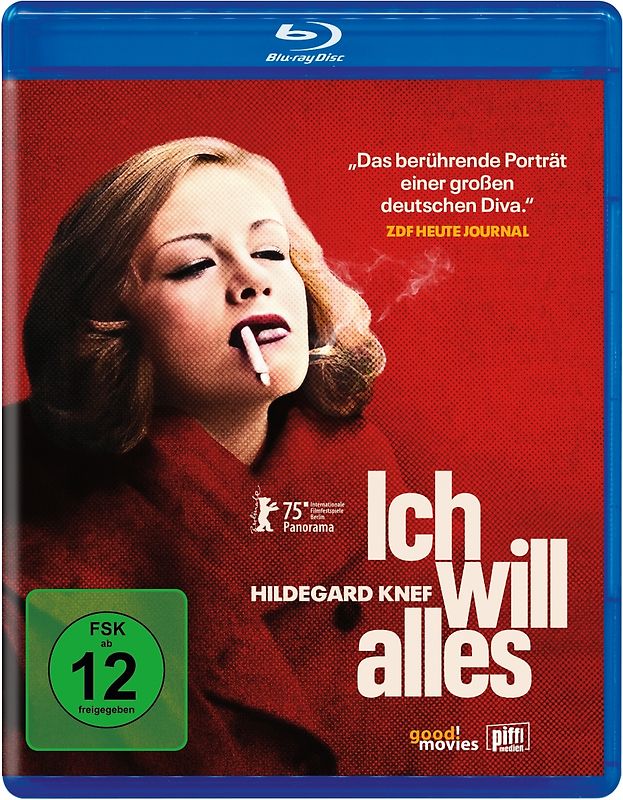 Ich will alles. Hildegard Knef (Blu-ray) Blu-ray Disc