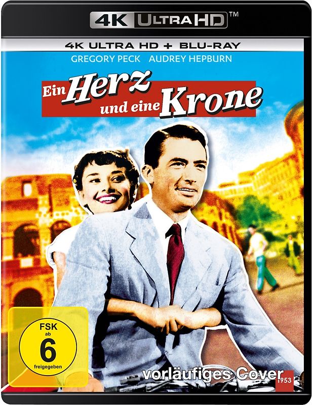 Ein Herz und eine Krone UHD BD 4K Ultra HD Blu-ray