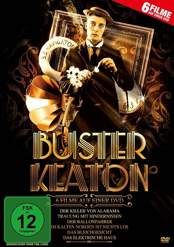 Buster Keaton (6 Filme) DVD