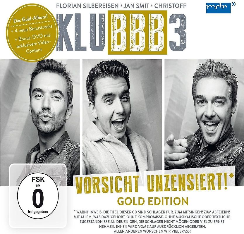 Klubbb3 - Vorsicht Unzensiert! [Gold Edition inkl. Bonus DVD]