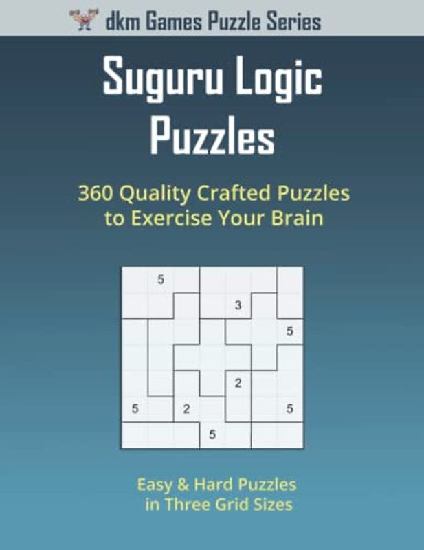 Suguru Logic Puzzles: 360 Quality Crafted Puzzles to Exercise Your Brain
