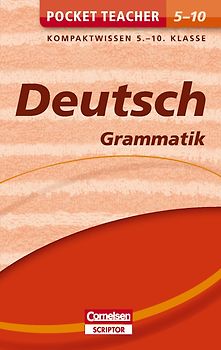 Pocket Teacher Deutsch - Grammatik 5.-10. Klasse