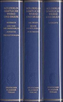 Sämtliche Werke und Briefe in drei Bänden (komplett)