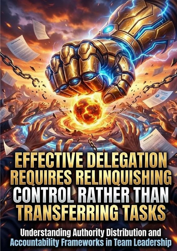 Effective Delegation Requires Relinquishing Control Rather Than Transferring Tasks