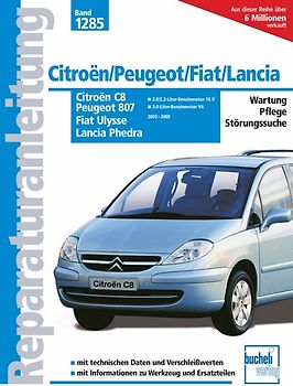 Citroën C8 / Peugeot 807 / Fiat Ulysse / Lancia Phedra