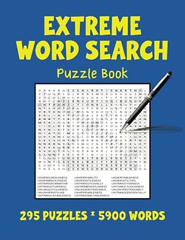 295 Extreme Word Search Puzzle: Extremely Challenging. Hundreds of Hours of Fun!
