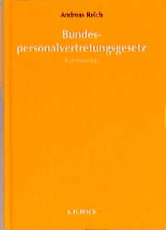 Bundespersonalvertretungsgesetz