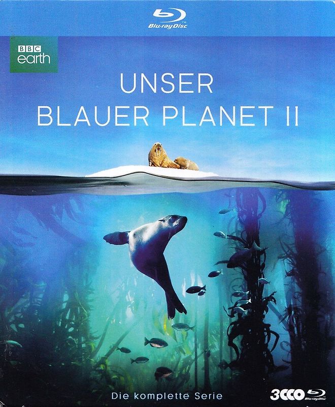 BBC Earth: Unser blauer Planet II - Die komplette Serie [3 Discs, inkl. Poster] Blu-ray Disc