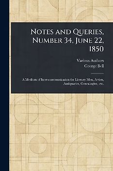 Notes and Queries, Number 34, June 22, 1850