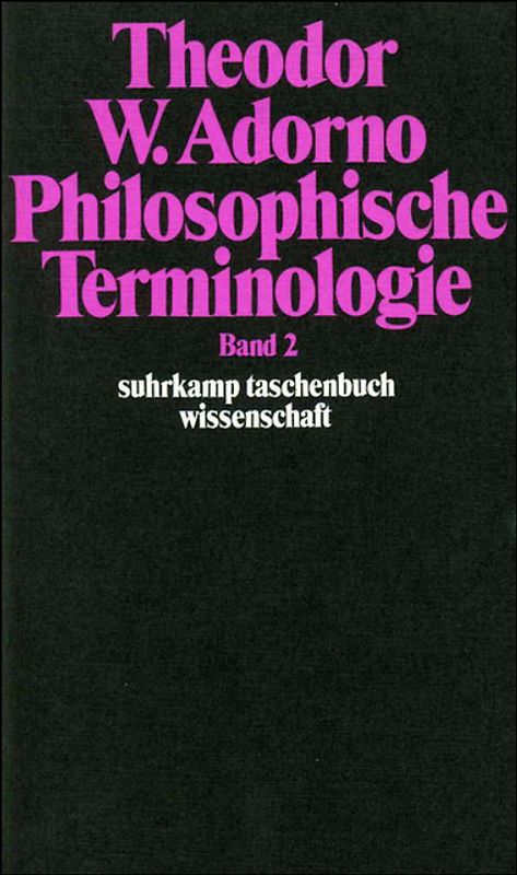 Philosophische Terminologie