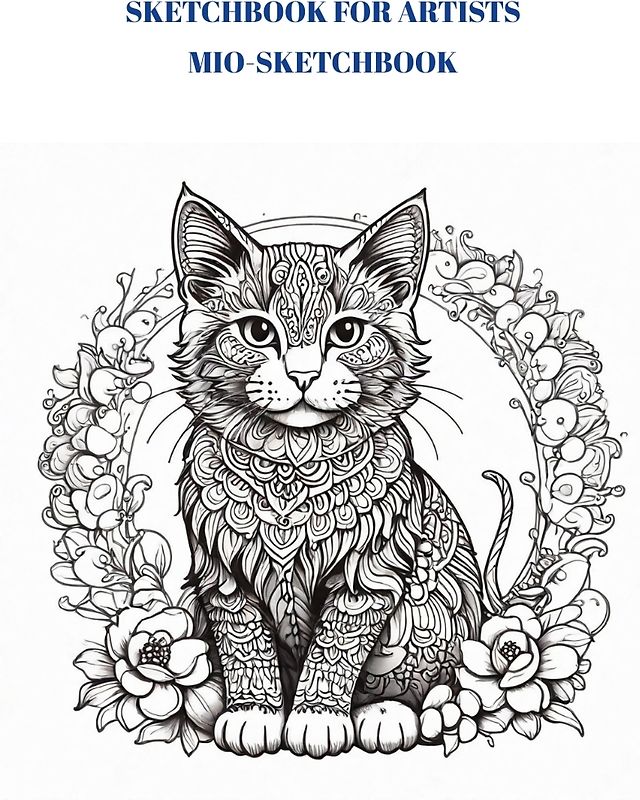 A4 Sketchbook for Artists: Mio Sketchbook