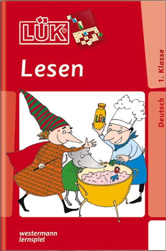 LÜK-Übungshefte / LÜK. Deutsch / 1. Klasse - Deutsch: Lesen