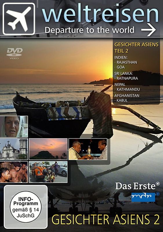 Weltreisen - Gesichter Asiens Teil 2 DVD