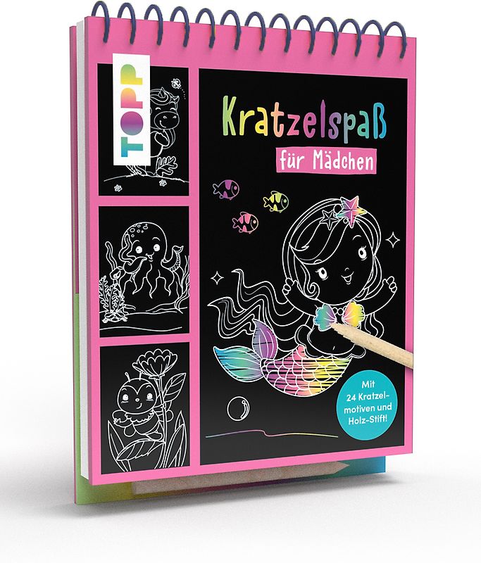 Kratzelspaß für Mädchen