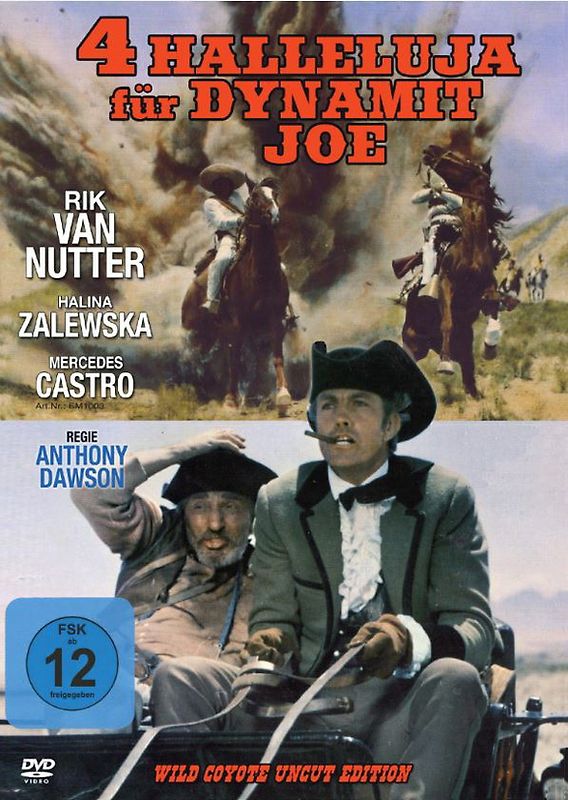 Vier Halleluja für Dynamit Joe DVD