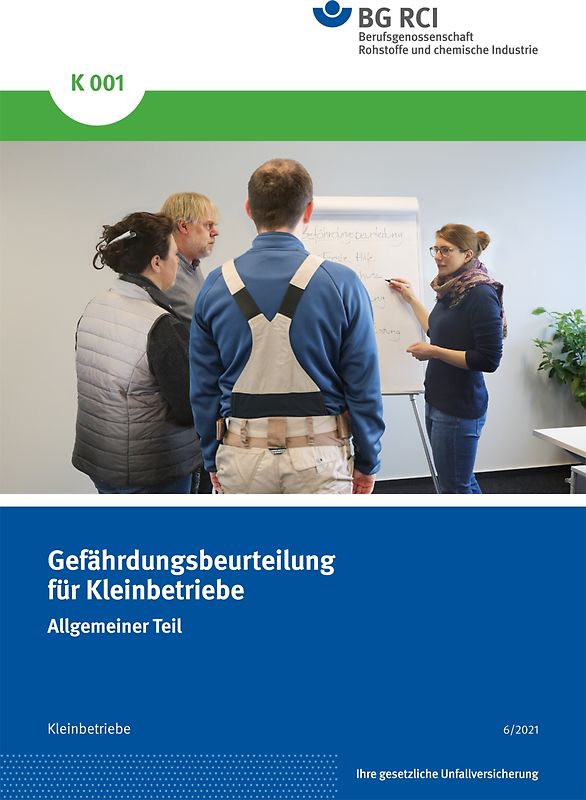 K 001 Gefährdungsbeurteilung für Kleinbetriebe