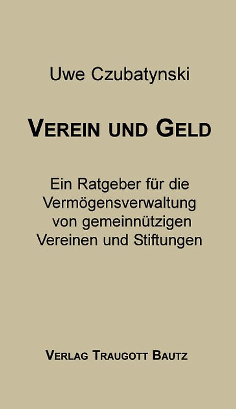 Verein und Geld