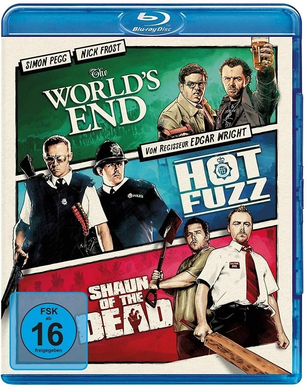 Cornetto Trilogy Blu-ray Disc