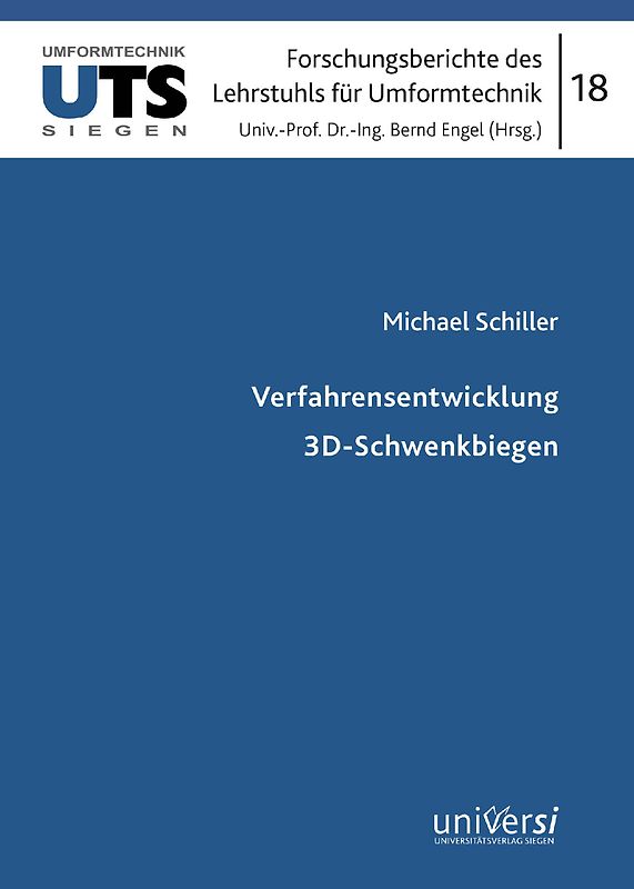 Verfahrensentwicklung 3D-Schwenkbiegen