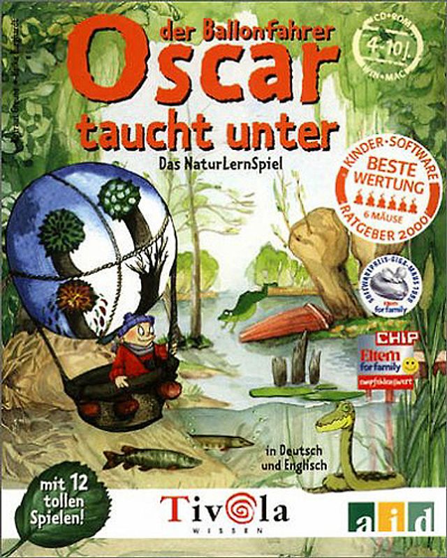 Oscar der Ballonfahrer taucht unter MacOS