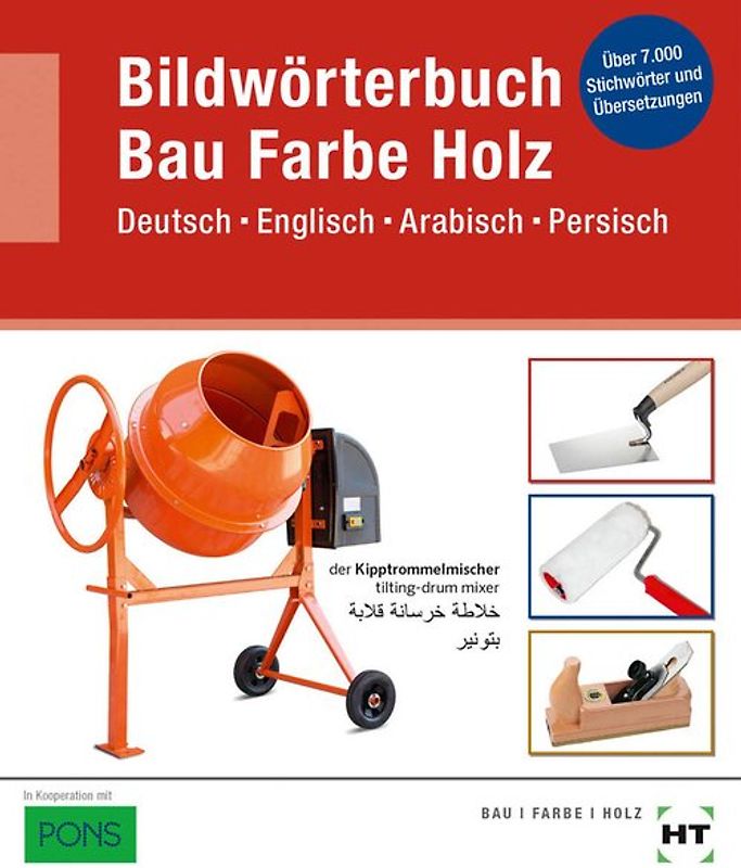Bildwörterbuch Bau Farbe Holz