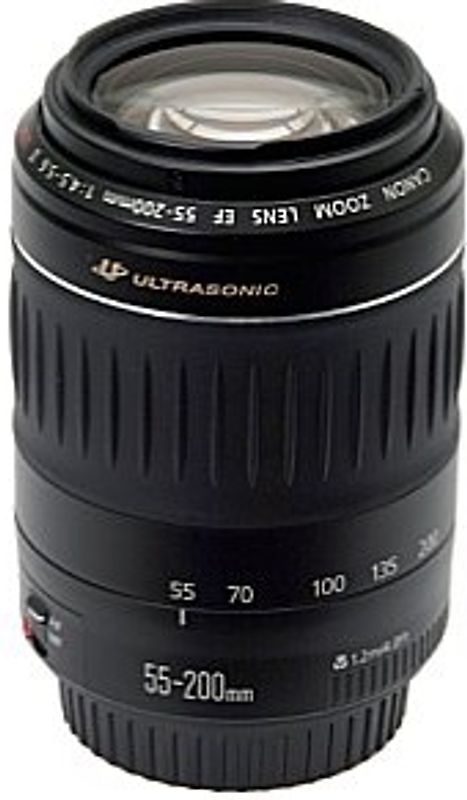 Canon EF 55-200 mm F4.5-5.6 USM II 52 mm Objectif (adapté à Canon EF) noir