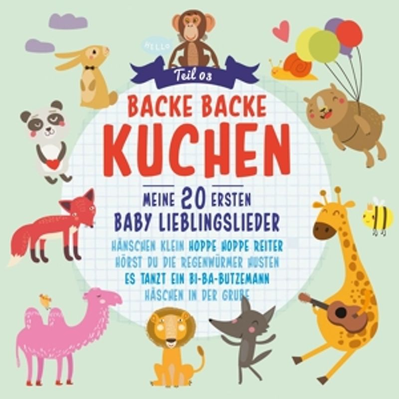 Various - Backe Backe Kuchen (3).Meine 20 Ersten Baby Liebl