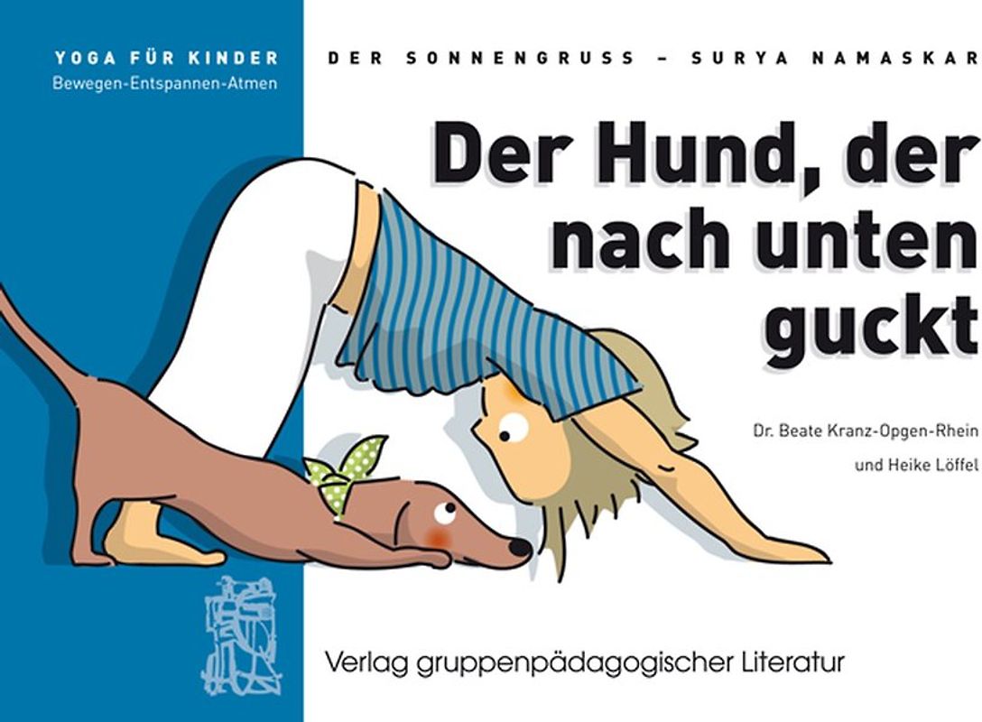 Der Hund, der nach unten guckt