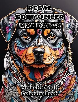 Regal Rottweiler Mandalas