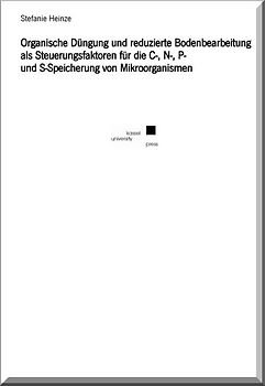 Organische Düngung und reduzierte Bodenbearbeitung als Steuerungsfaktoren für die C-, N-, P- und S-Speicherung von Mikroorganismen