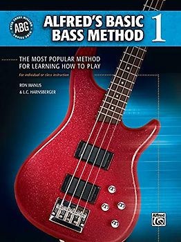 Alfred's Basic Bass Method, Bk 1: The Most Popular Method for Learning How to Play