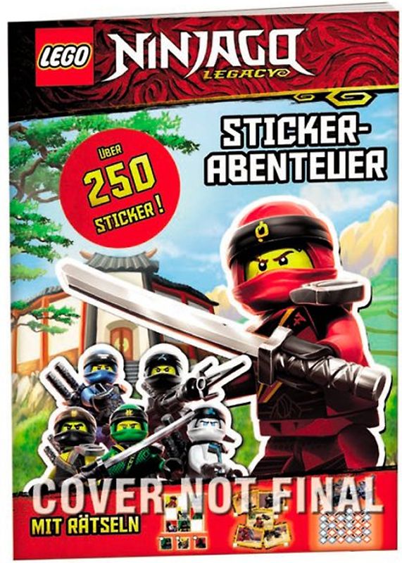 LEGO® NINJAGO® – Stickerabenteuer. Coole Ninja-Missionen